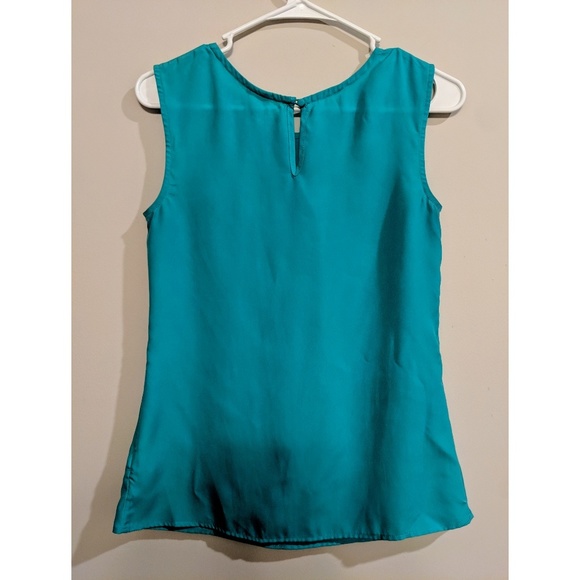 Teal Shell Top - Picture 2 of 4